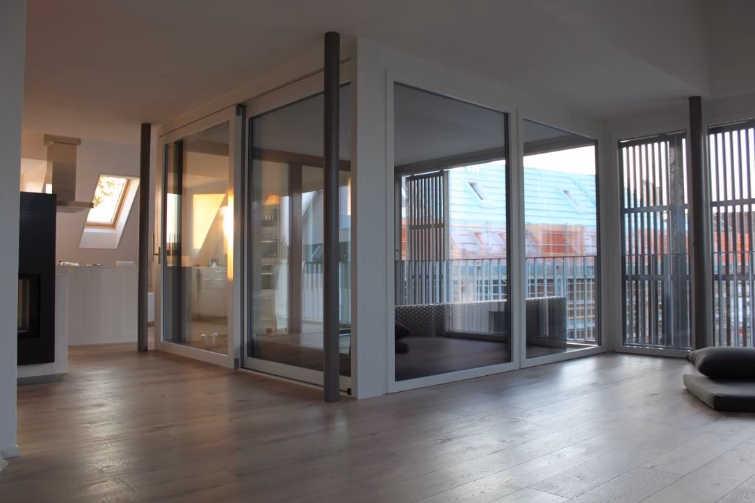 Attika mit Loggia, Hettlingen (ZH), Schweiz